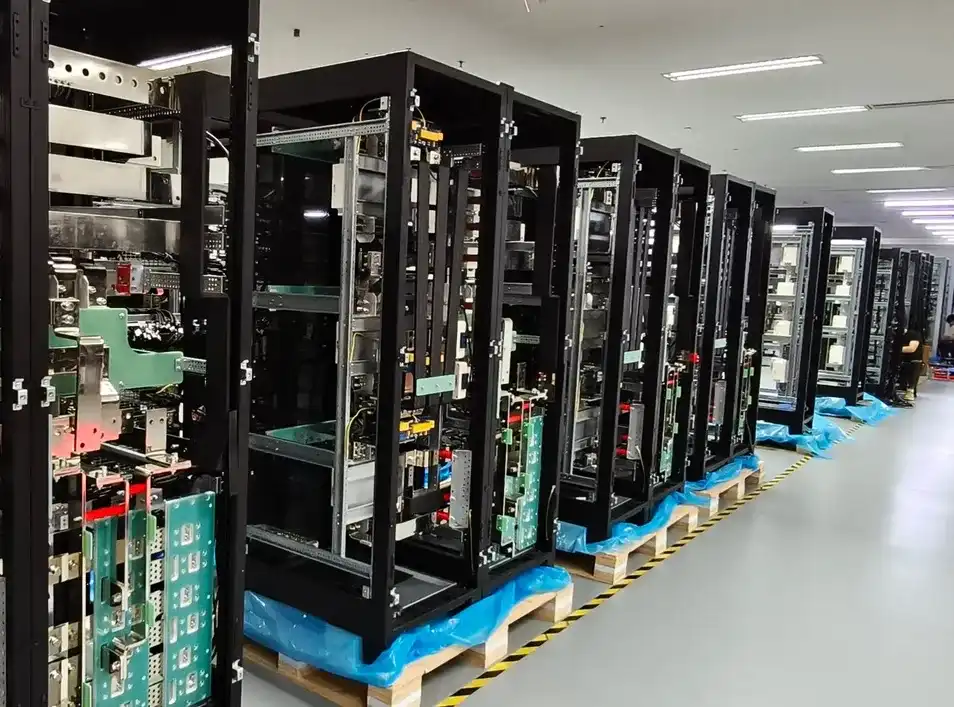 Data Center Room Three Phase High Frequency Online 300kVA Modular UPS